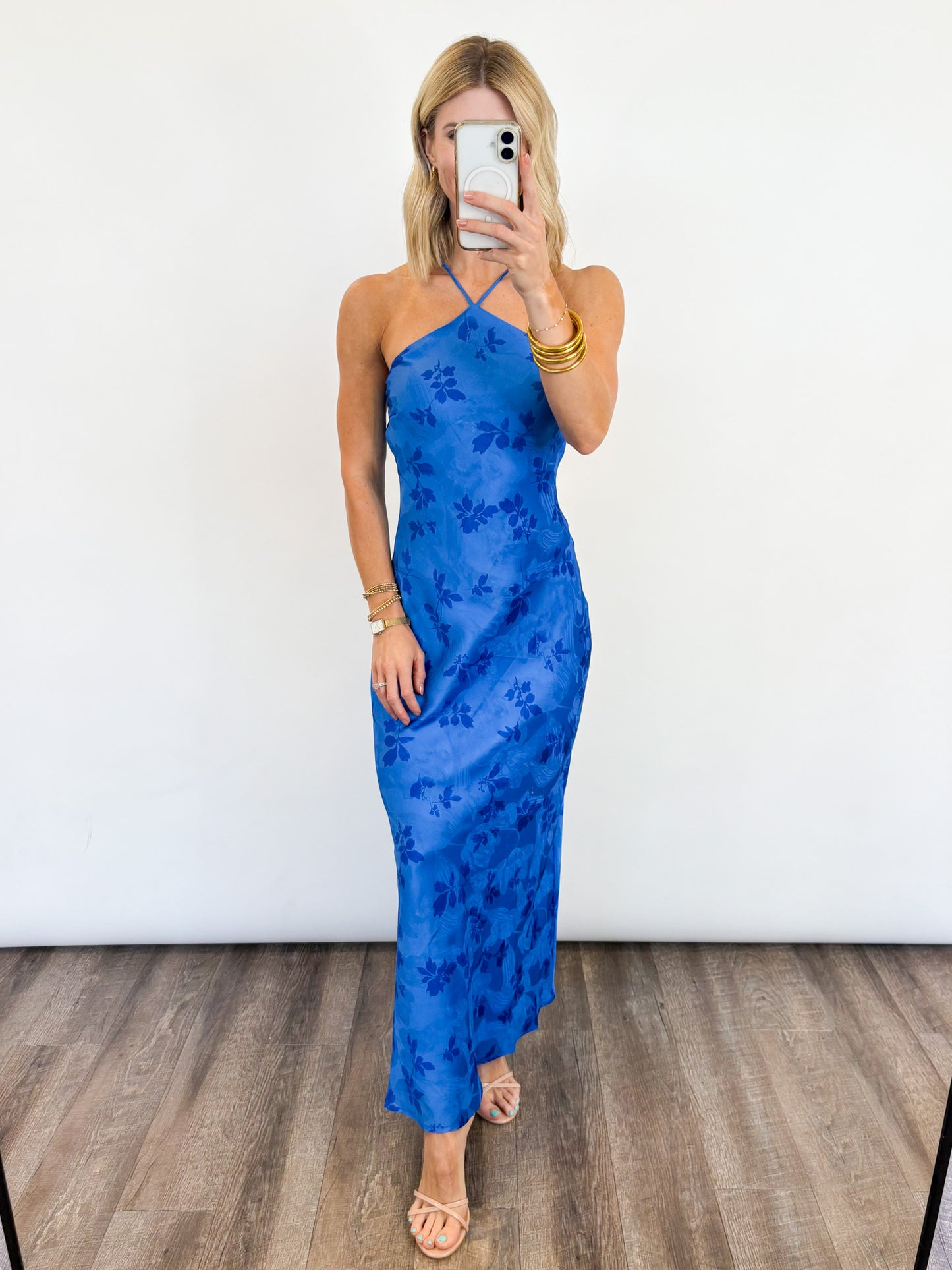Midnight Blooms Dress