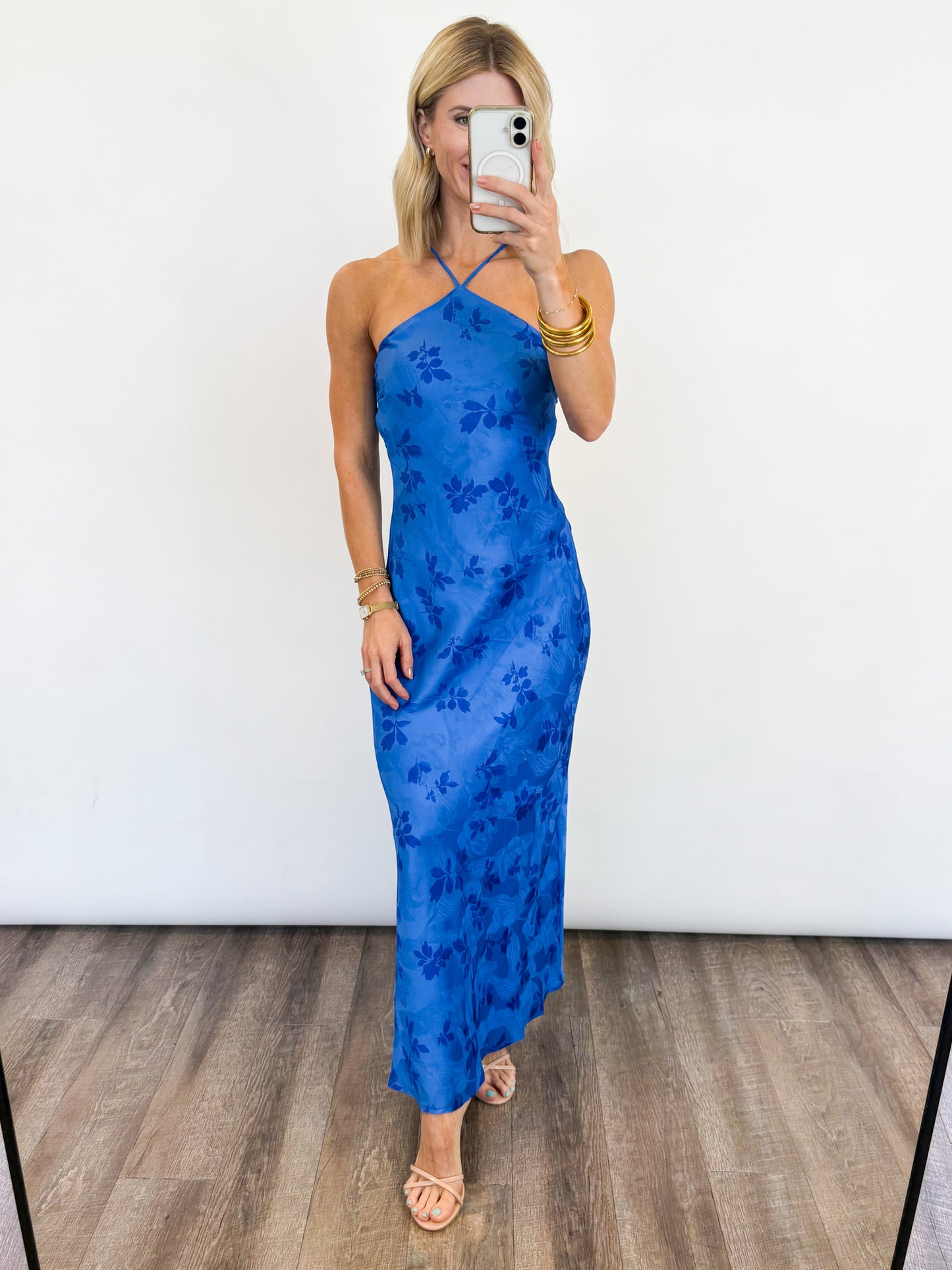 Midnight Blooms Dress