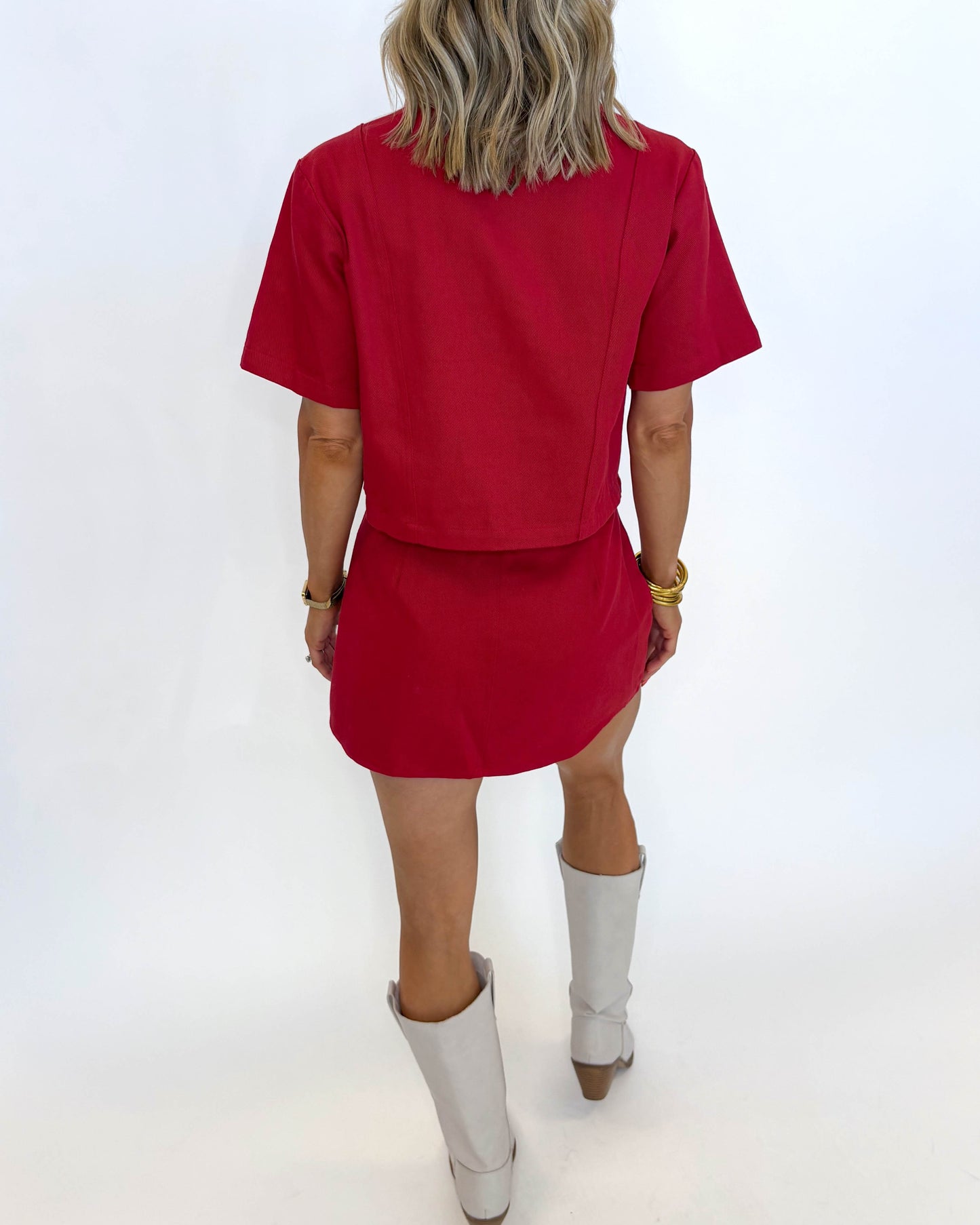 Scarlet Sideline Set - CRIMSON