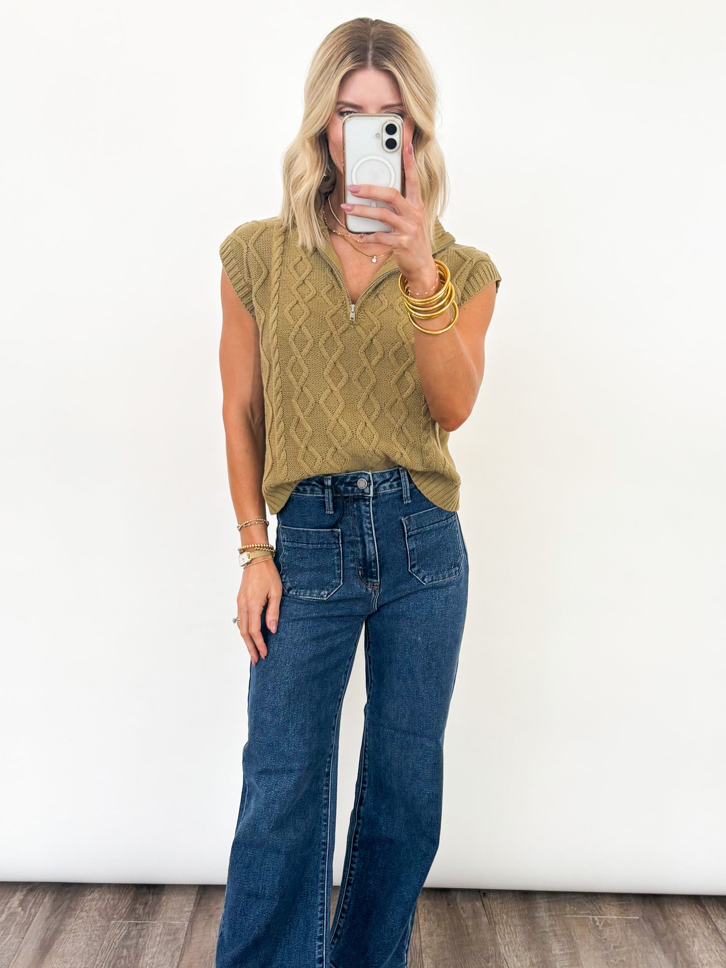 Sierra Cable Knit Top