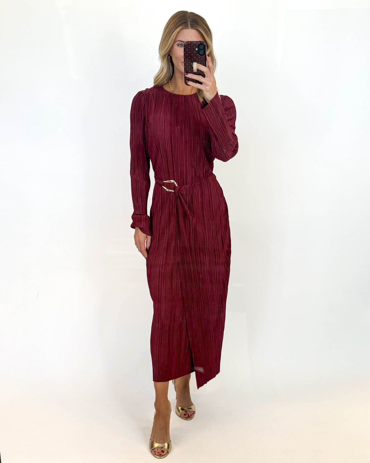 Evening Elegance Midi Dress