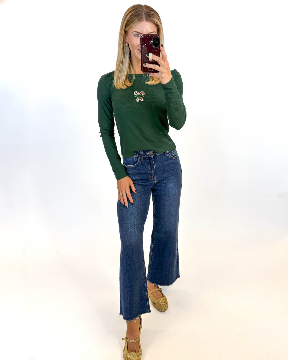 Candy Cane Cutie Top
