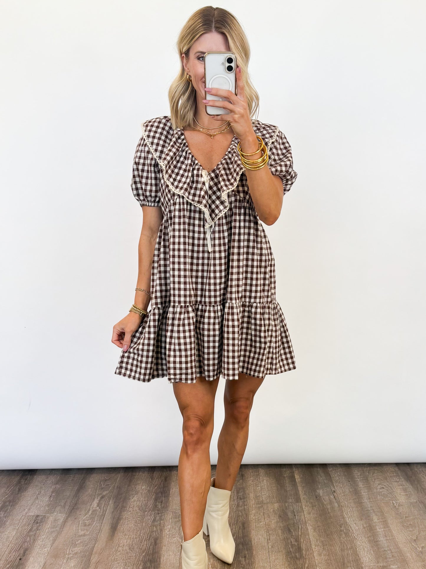Gingham Daydream Dress