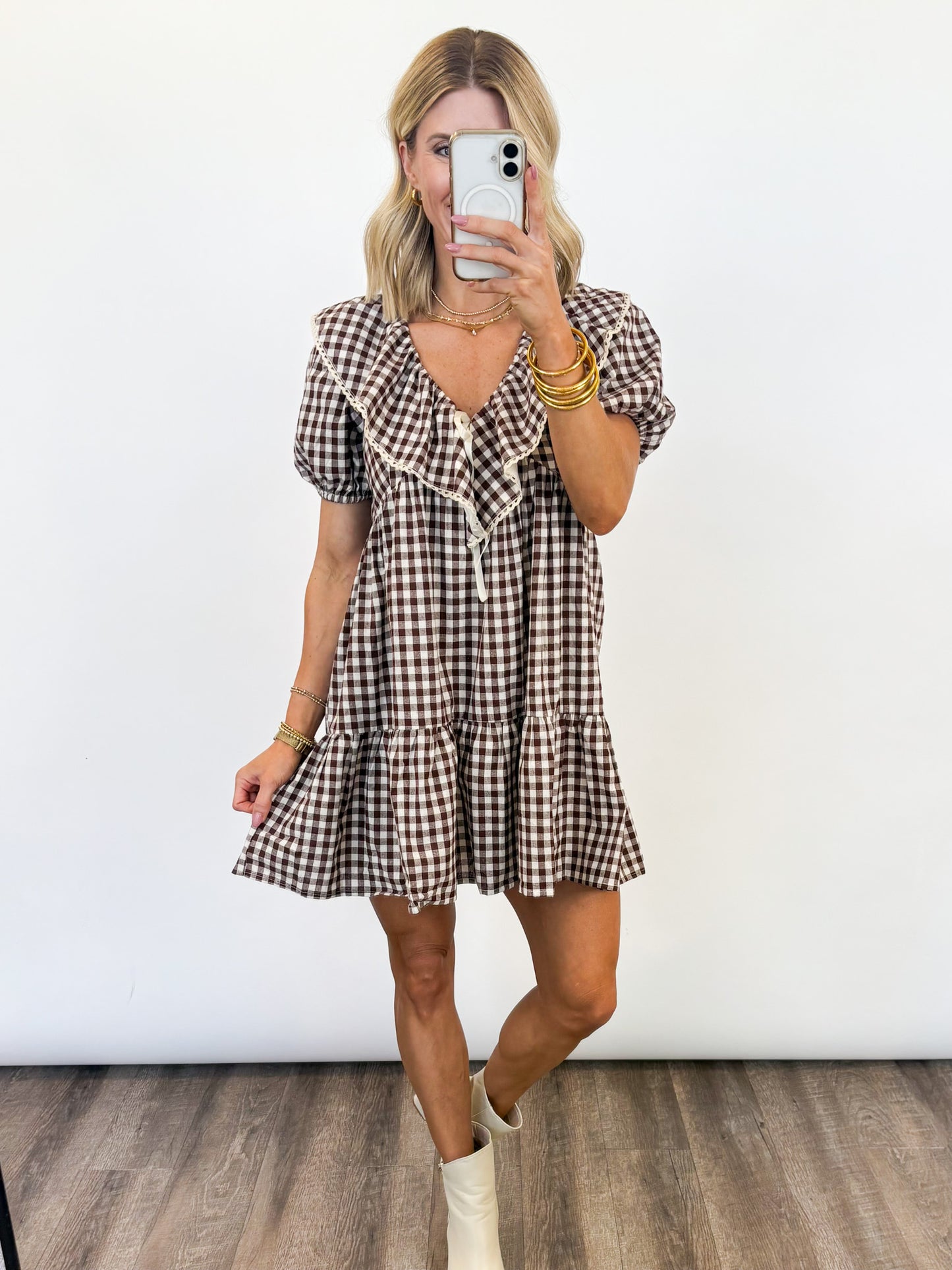 Gingham Daydream Dress