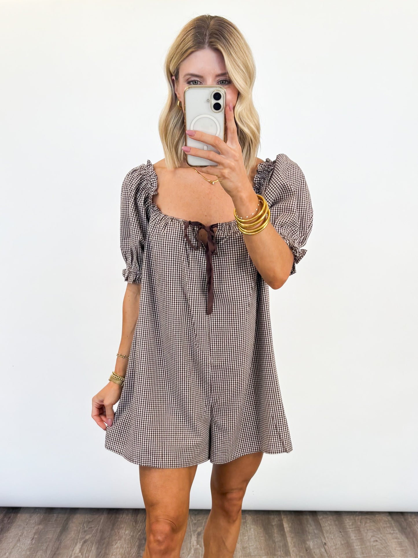 Rustic Charm Romper