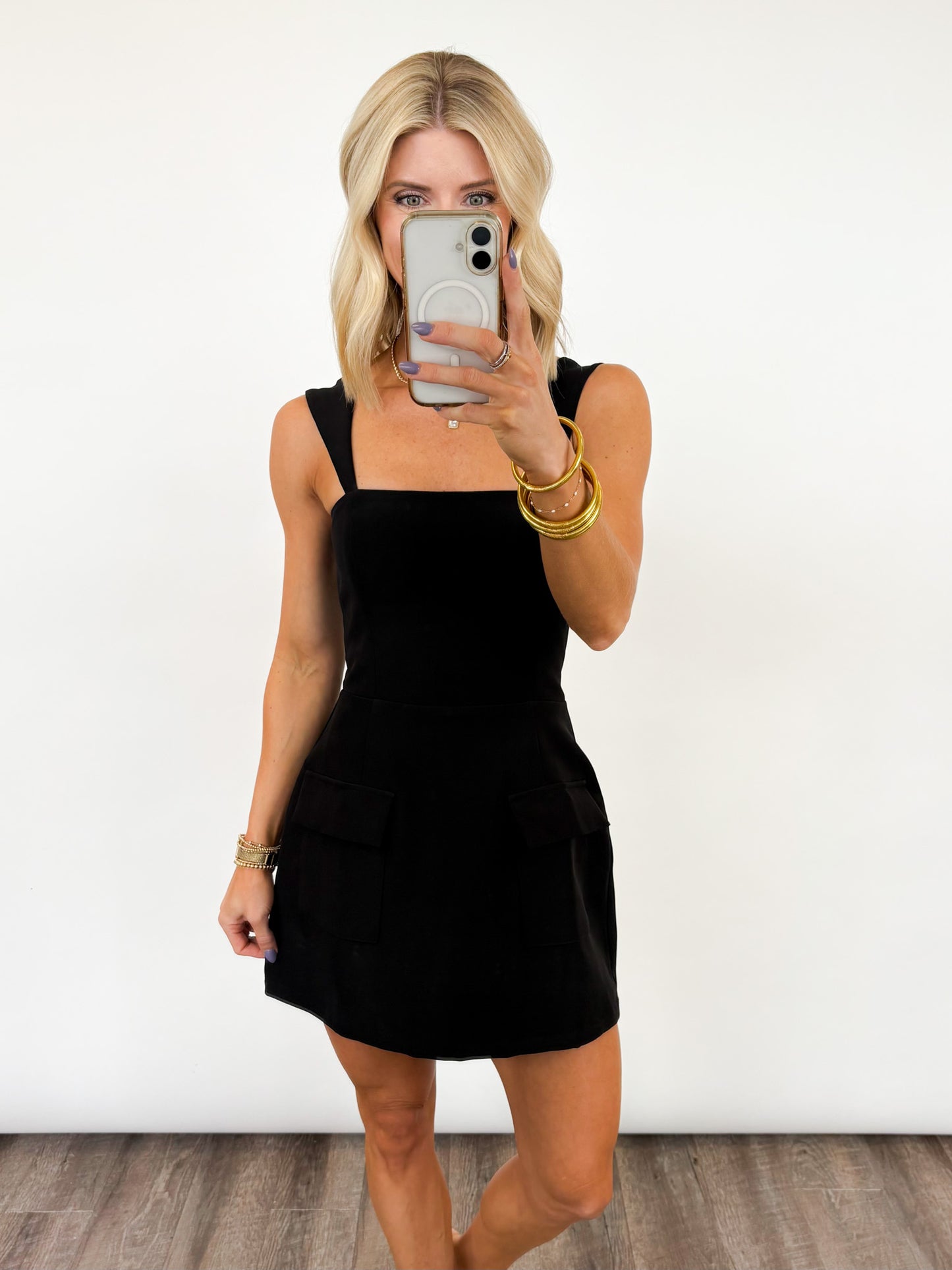 Nightfall Romper -BLACK