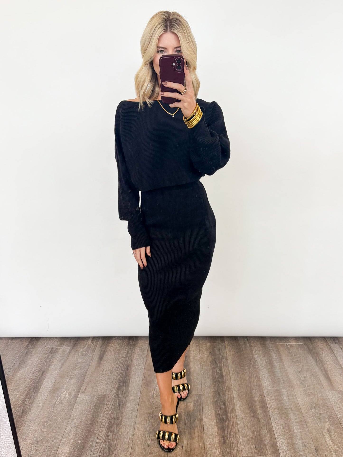 Midnight Muse Knit Set