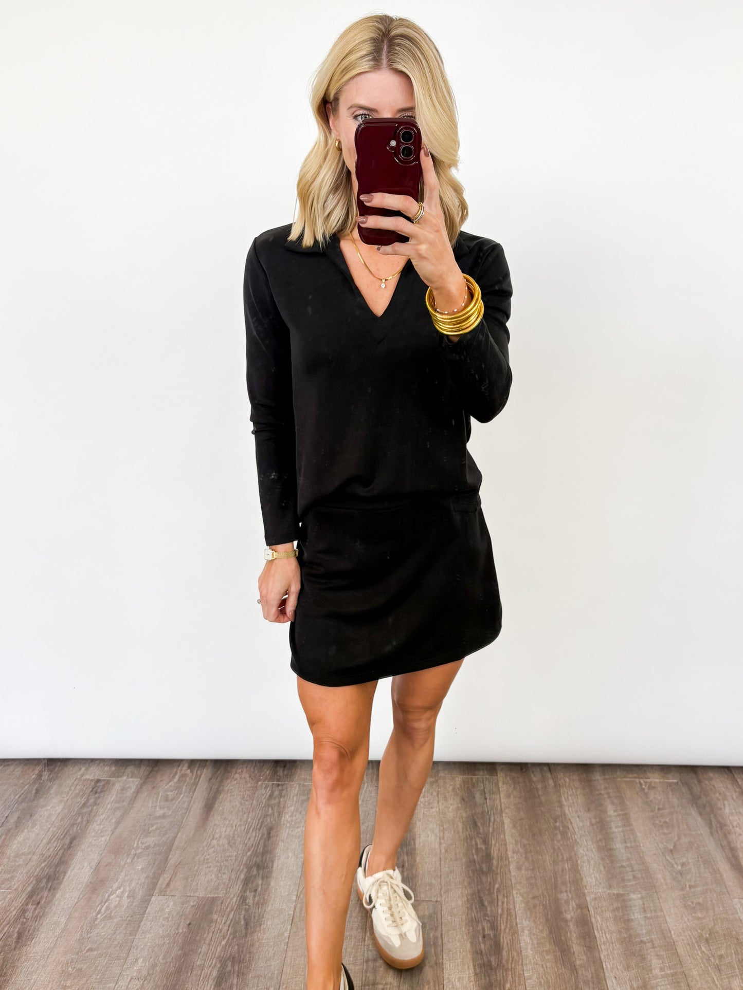 Bordeaux Chic Skort Set - 2 COLORS