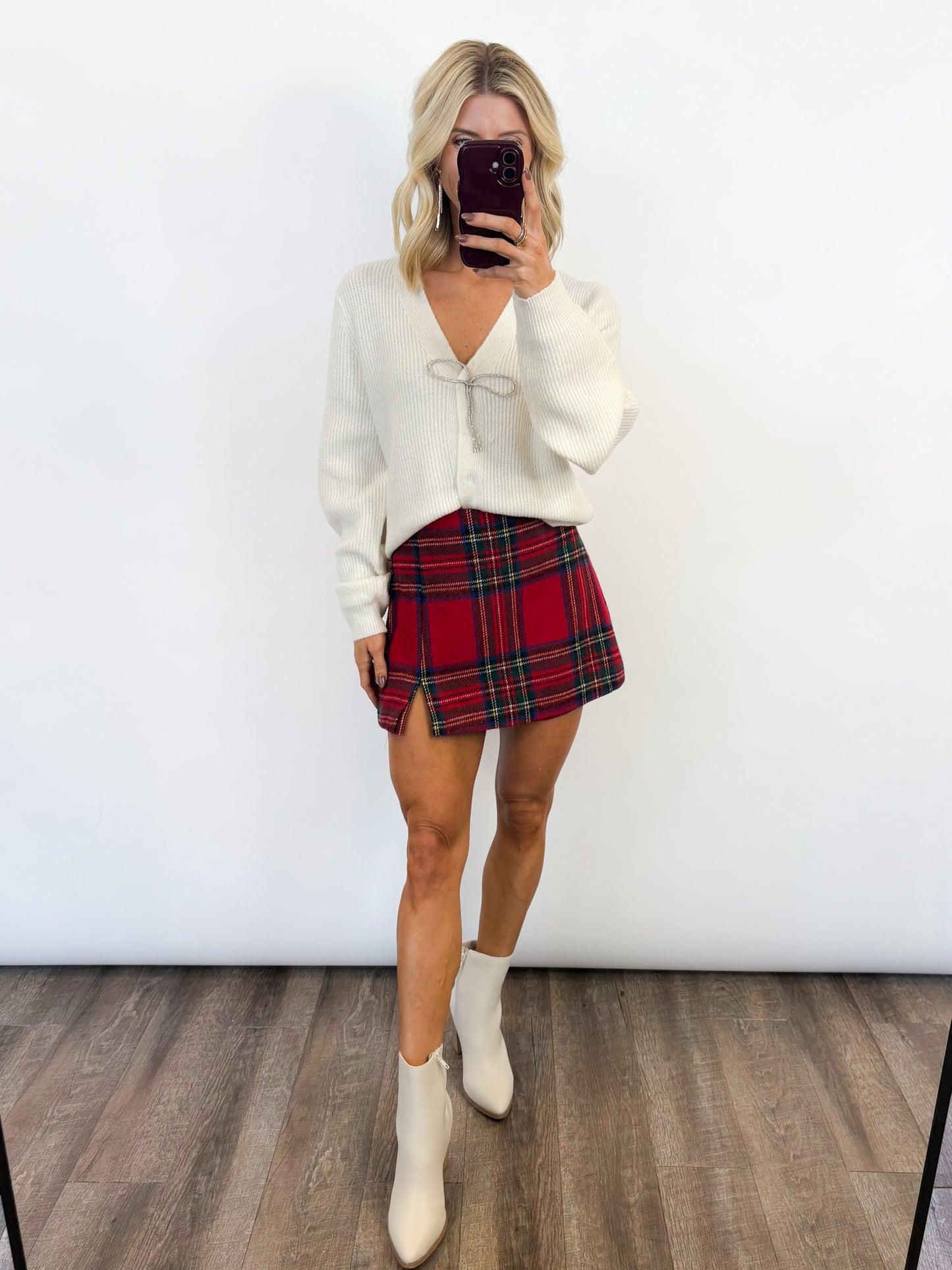 Cozy Charm Bow Sweater - 2 COLORS