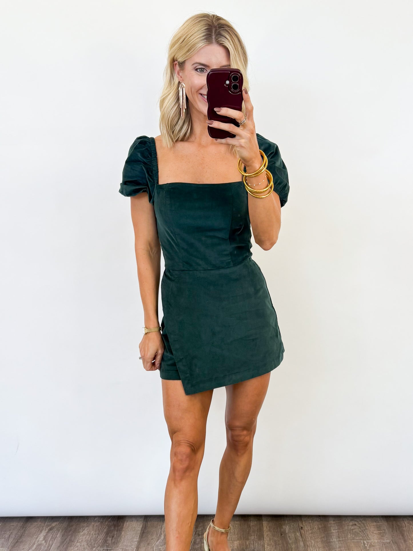 Holiday Spruce Romper