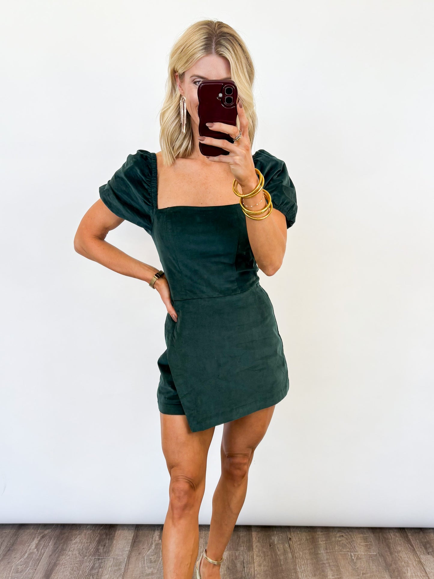 Holiday Spruce Romper