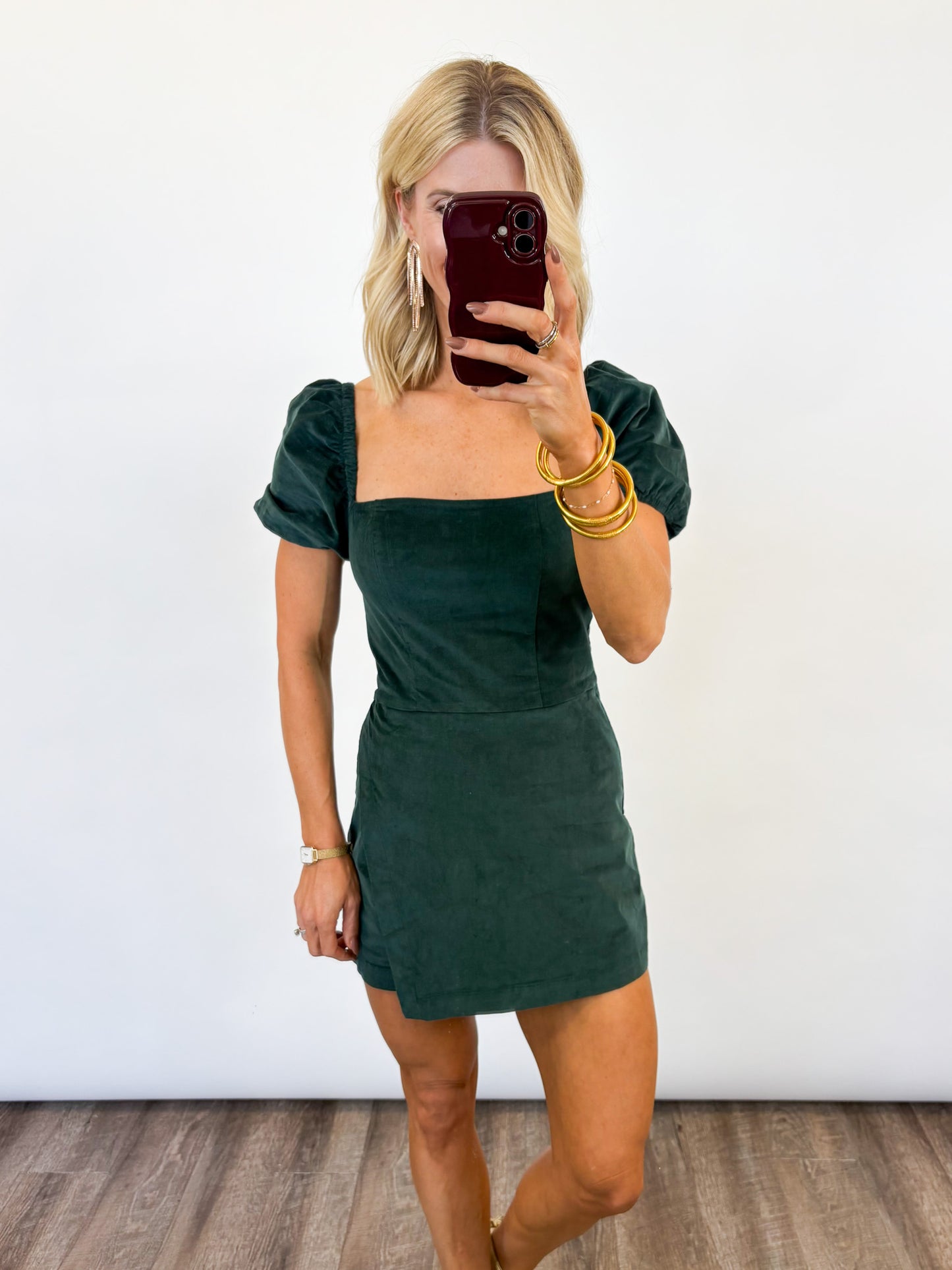 Holiday Spruce Romper