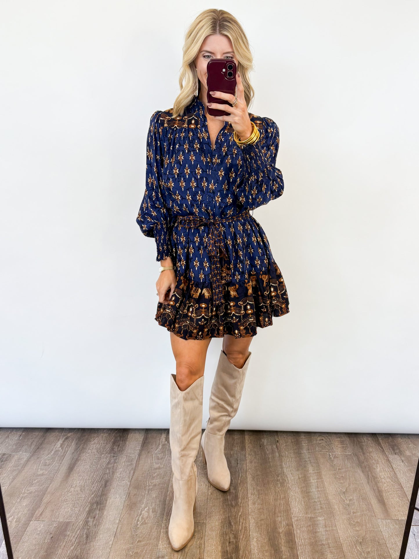 Golden Hour Boho Dress