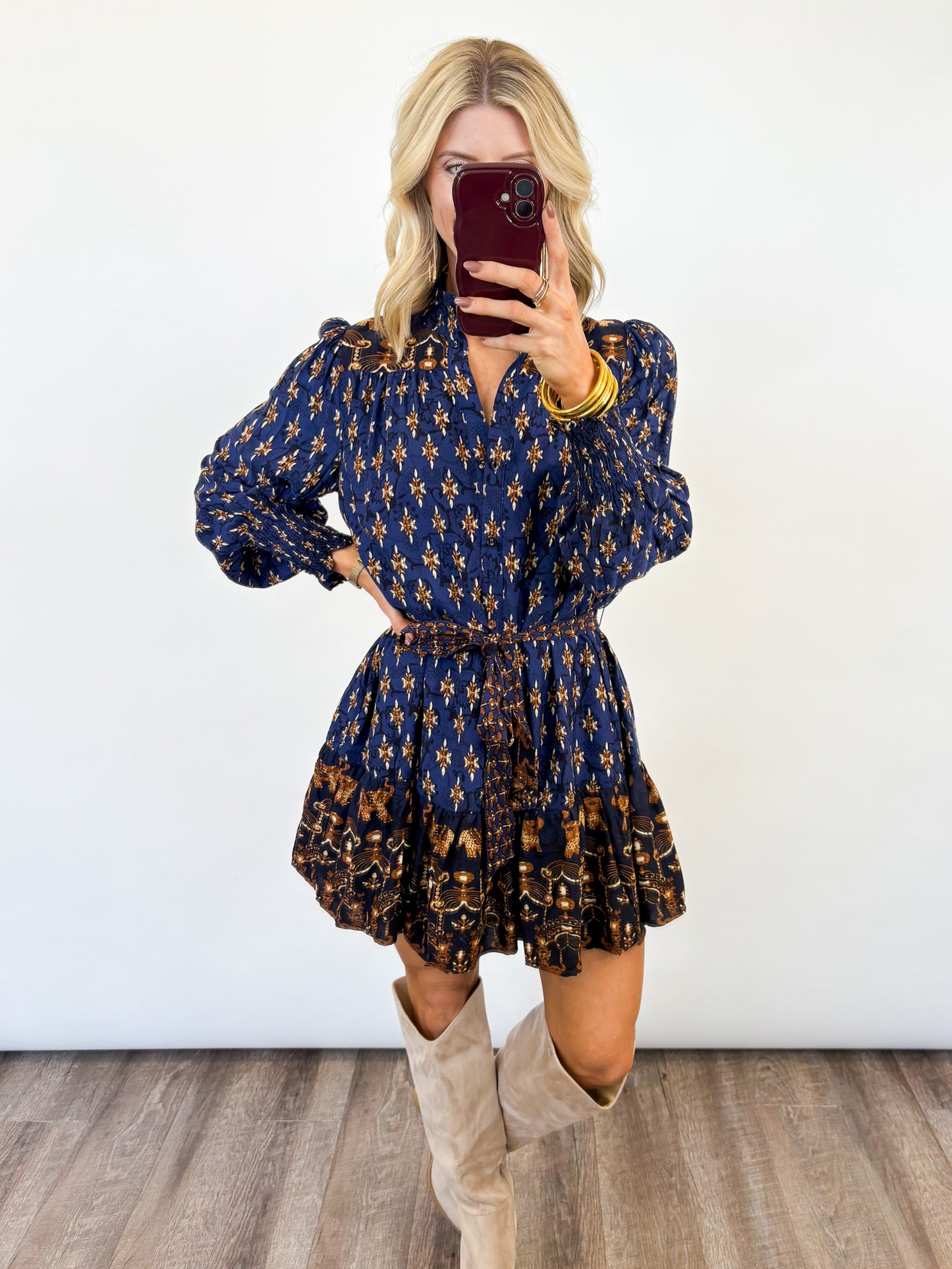 Golden Hour Boho Dress