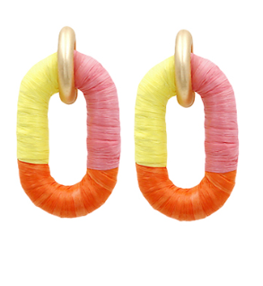 Summer Fun Oval Earrings