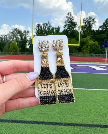 TS Black/Gold Geaux Bottles