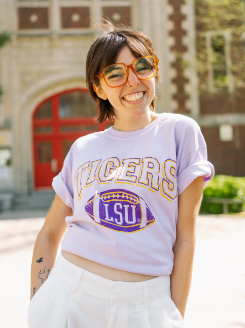 LSU Tigers Football Graphic Tee