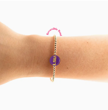 LSU Bracelet - GOLD