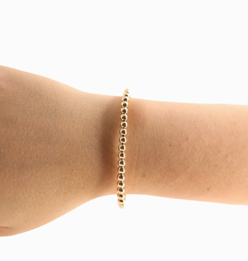 4mm Gold Bracelet