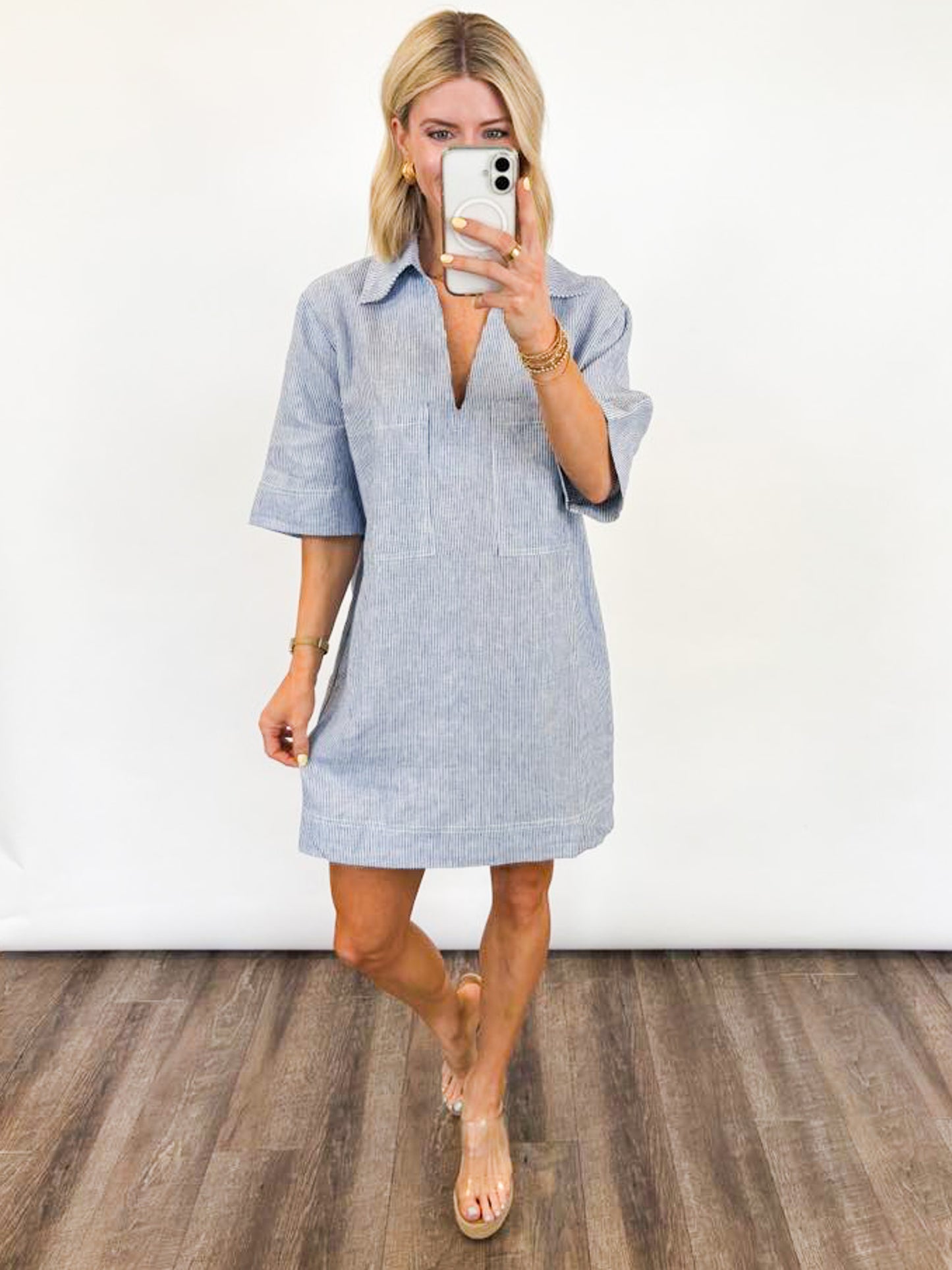 Julie Stripe Dress
