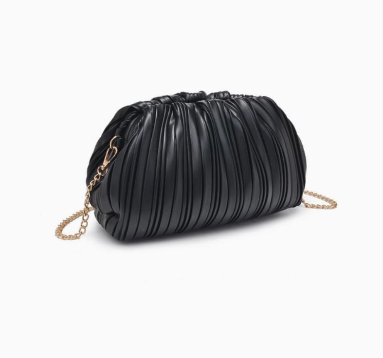 Philippa Pleated Clutch - 2 Colors
