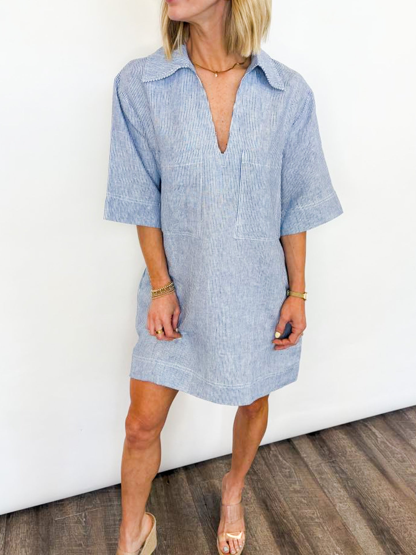 Julie Stripe Dress