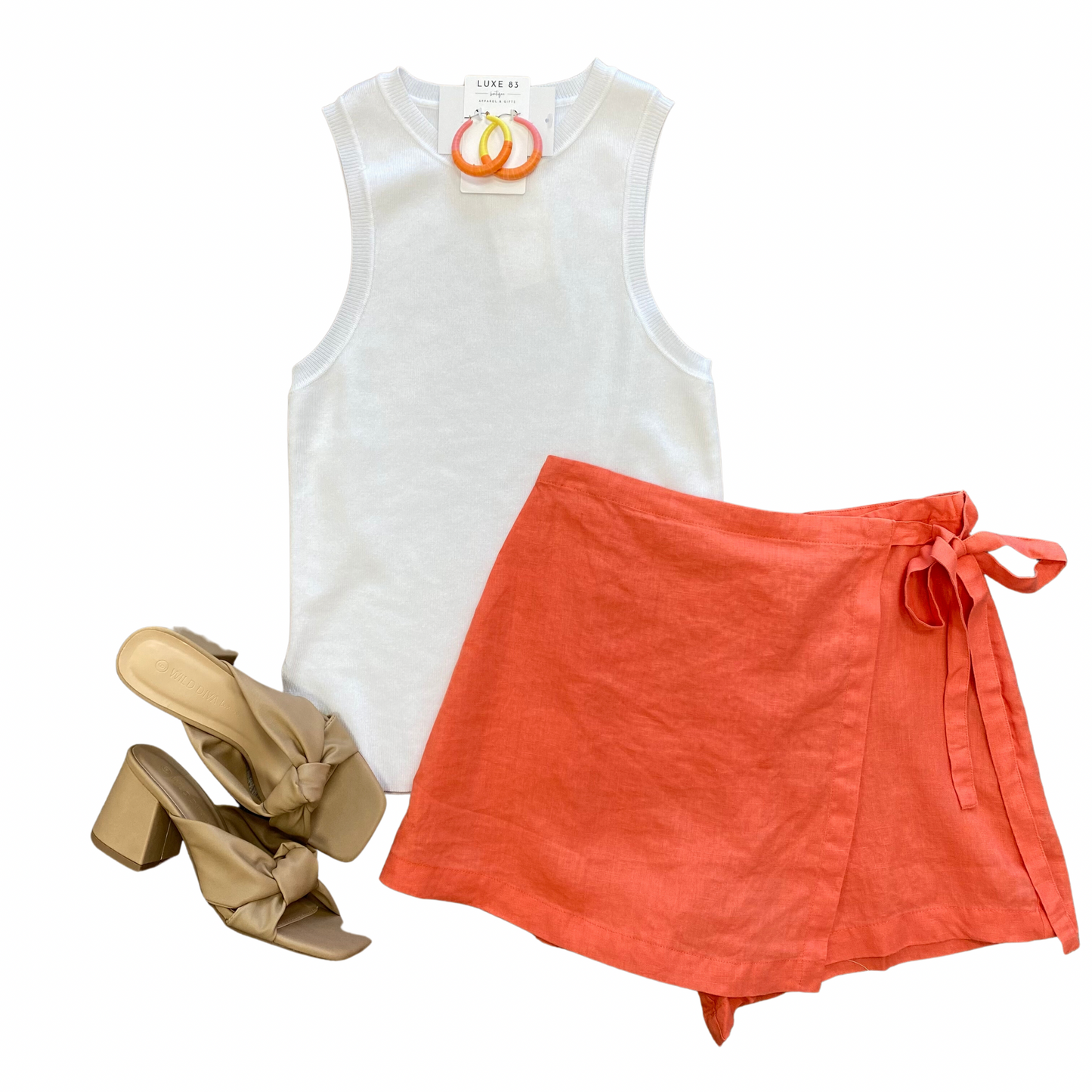 Linen Skort - 2 Colors