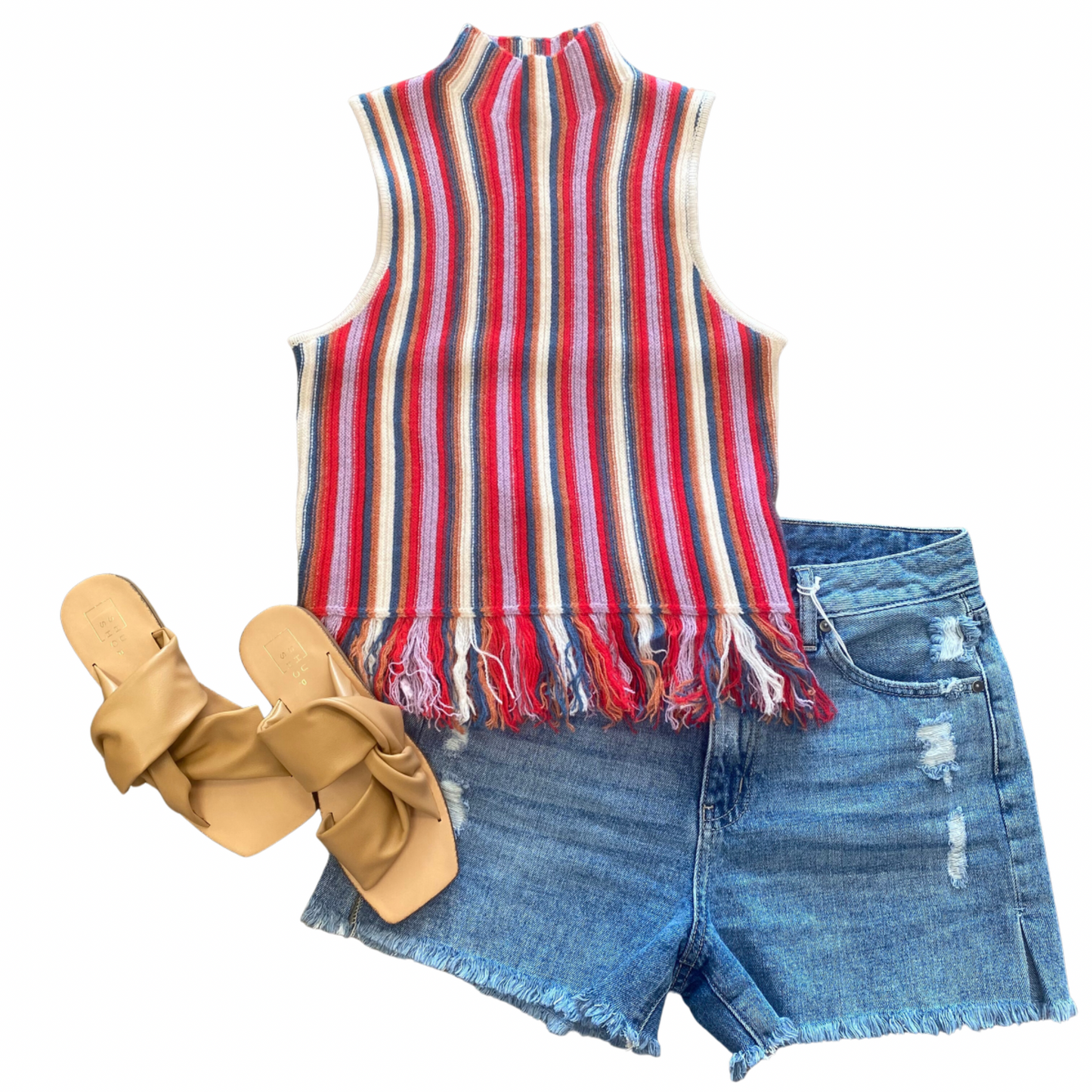 In Love Multi Stripe Top