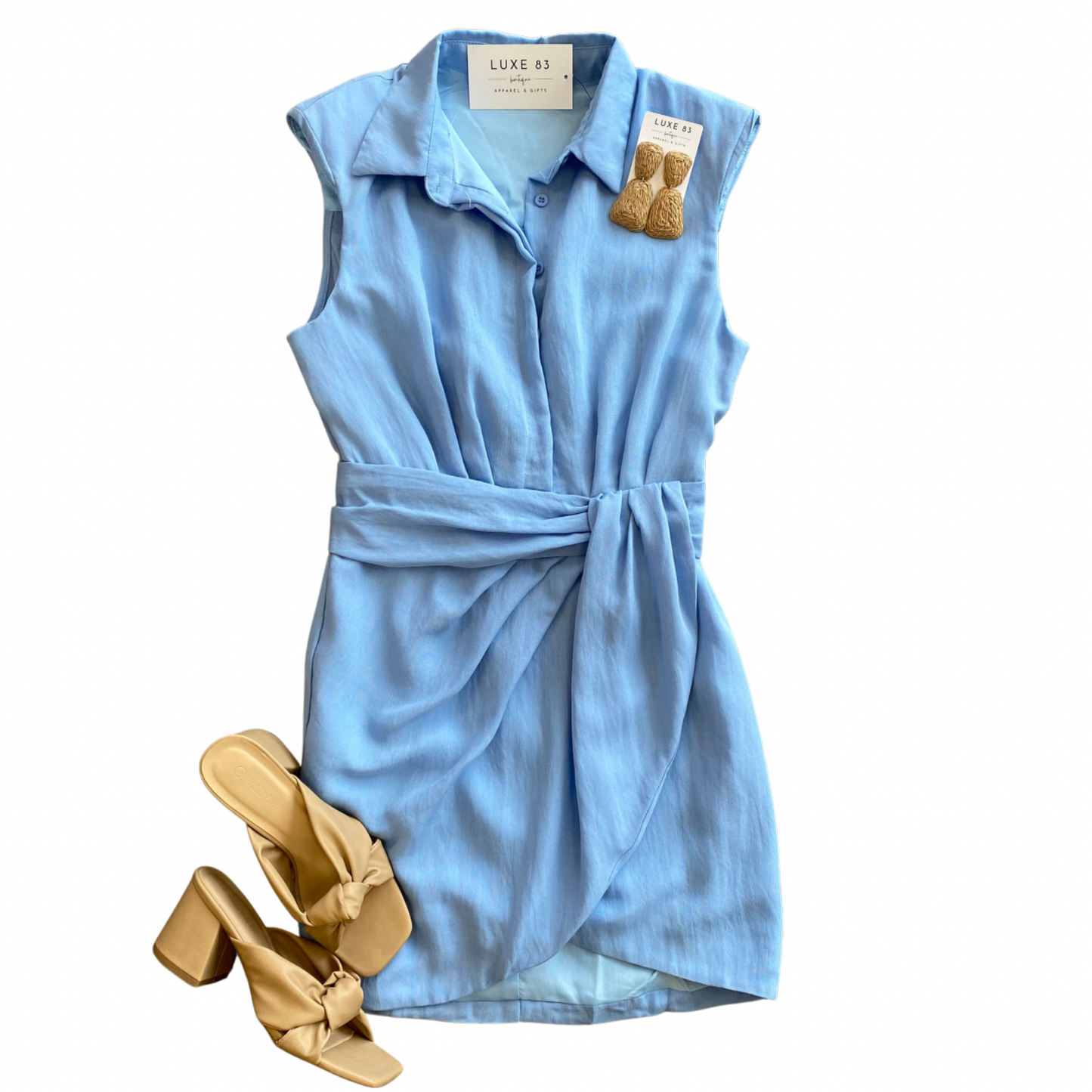 That's A Wrap Dress - 2 COLORS