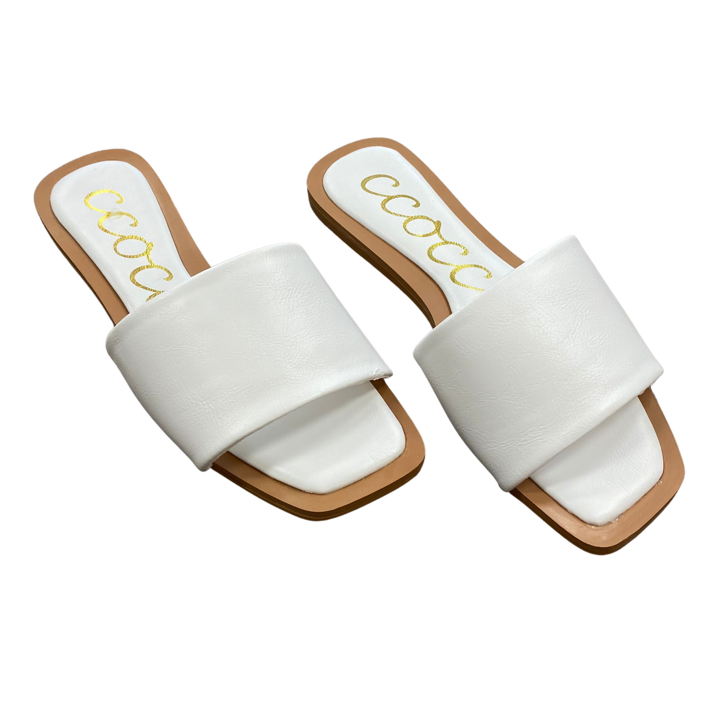 St. George White Sandal