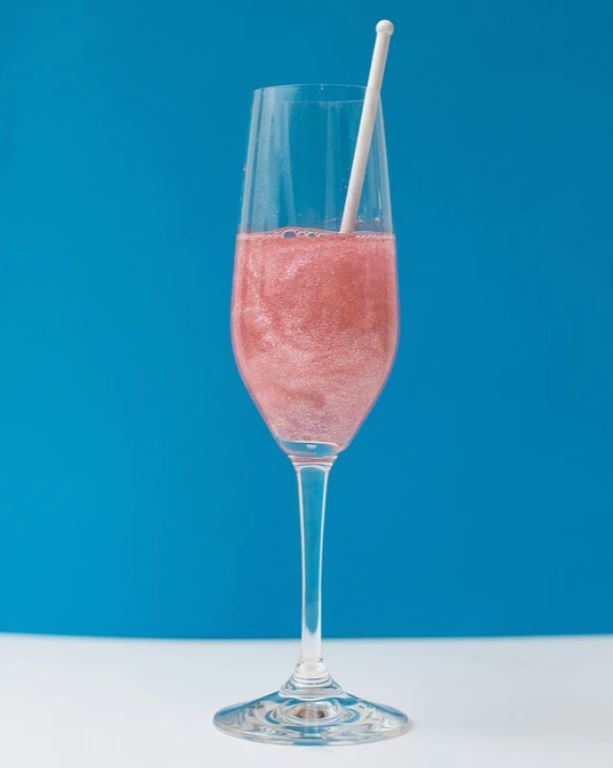 Sugar Mama Shimmer Drink Glitter - Rose Gold