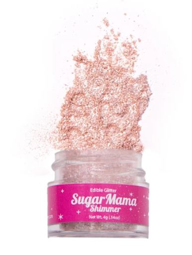 Sugar Mama Shimmer Drink Glitter - Rose Gold
