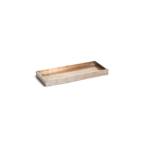 Christy Antiqued Gold Tray