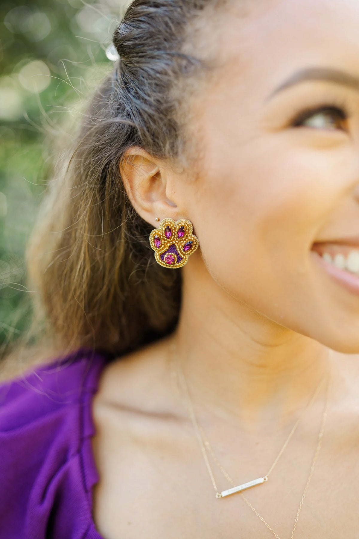 Tiger Paw Studs
