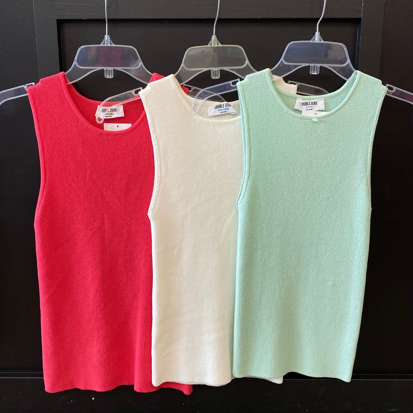 Classic Knit Tank - 3 Colors