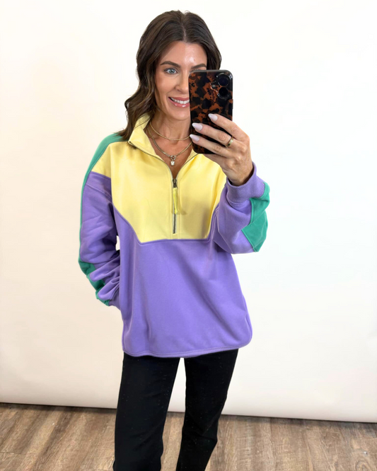 MG Pastel 1-4 Zip Fleece