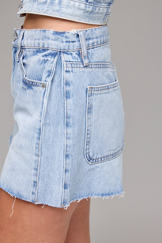 Harbor Light Denim Shorts