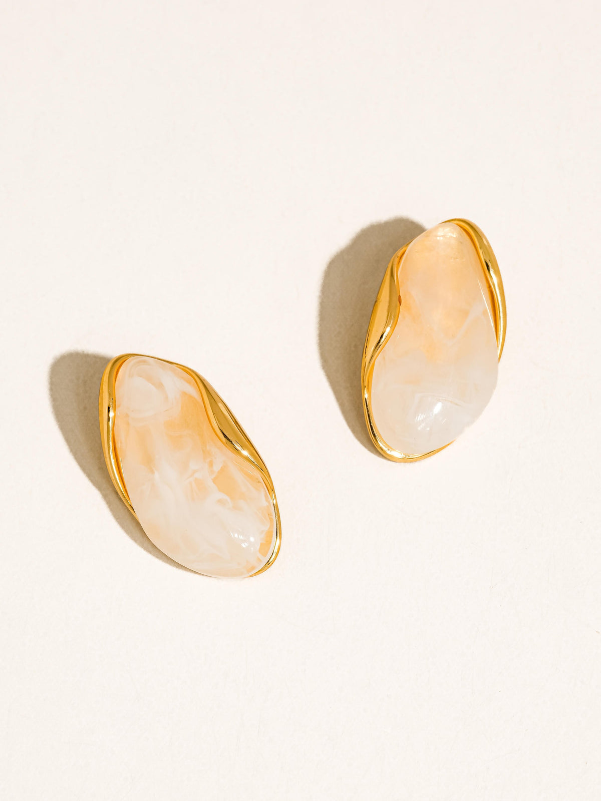 Resin Drop Earrings - 3 COLORS