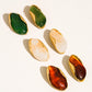 Resin Drop Earrings - 3 COLORS