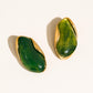 Resin Drop Earrings - 3 COLORS