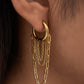 Multi Chain Drop Earrings