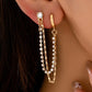 RS Double Chain Drop Earrings