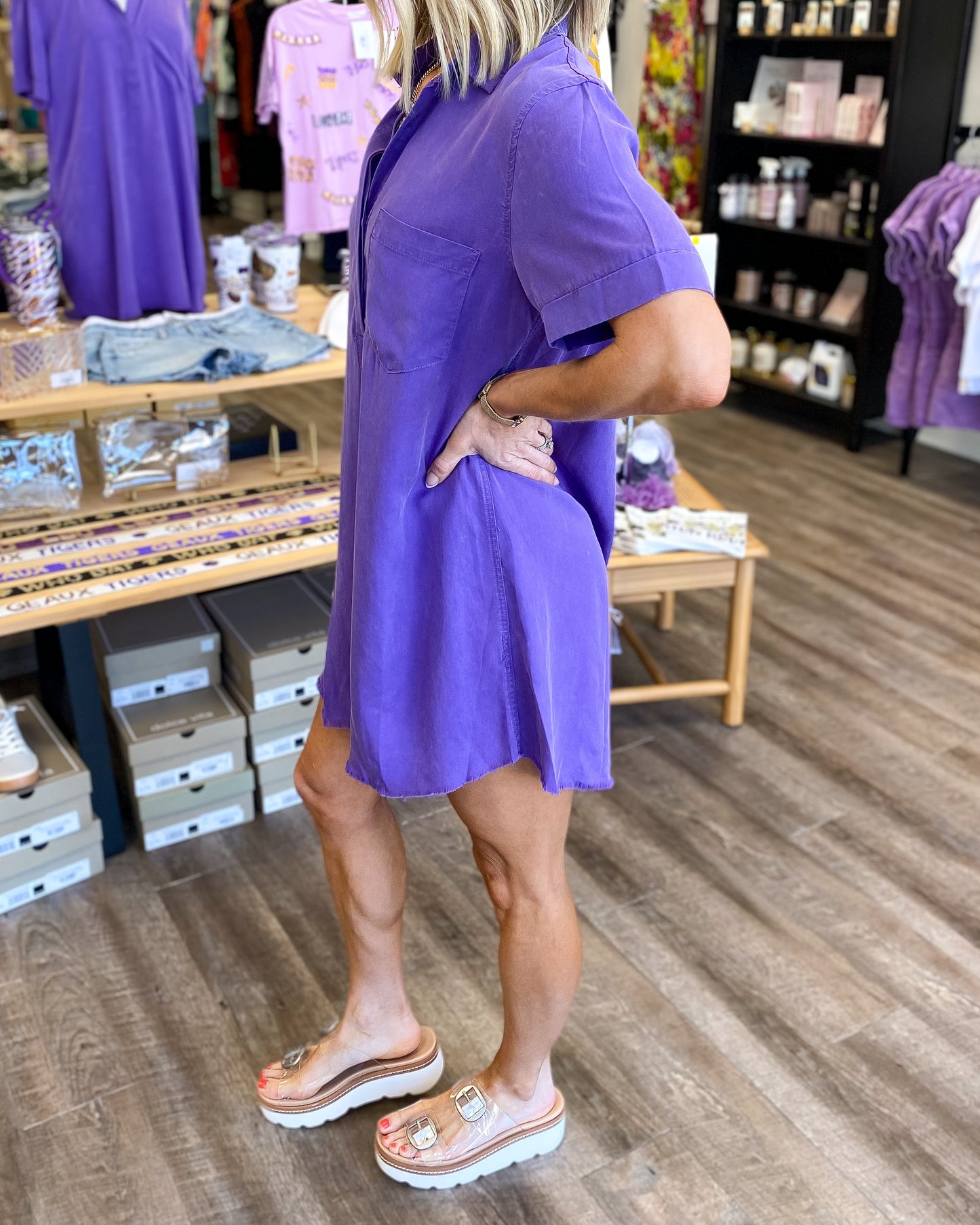 Wear Everywhere Dress Purple