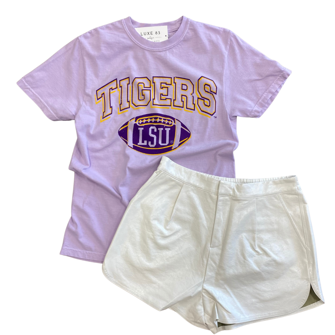 LSU Tigers Orchid Tee