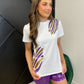 Sequin Tiger Stripes Tee