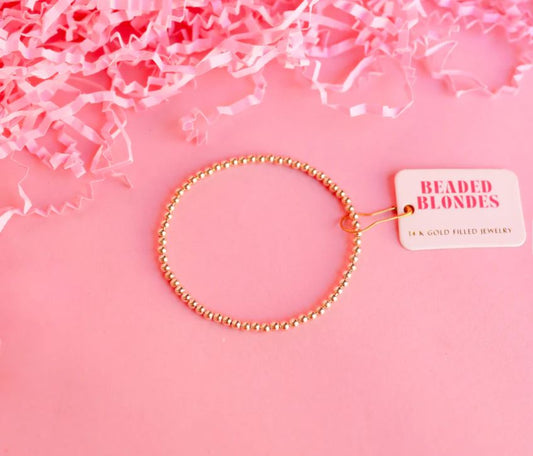 3MM Gold Bracelet