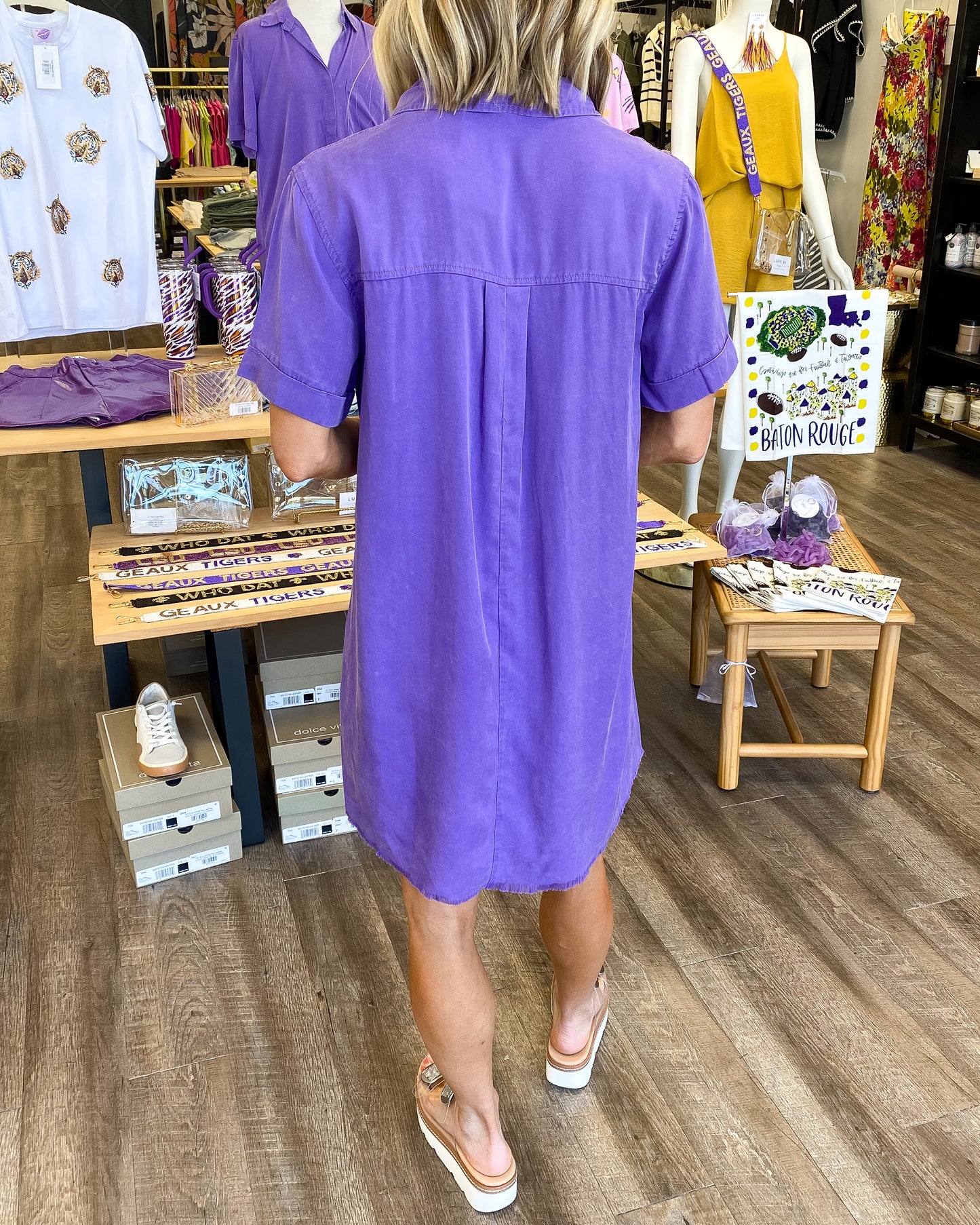 Wear Everywhere Dress Purple