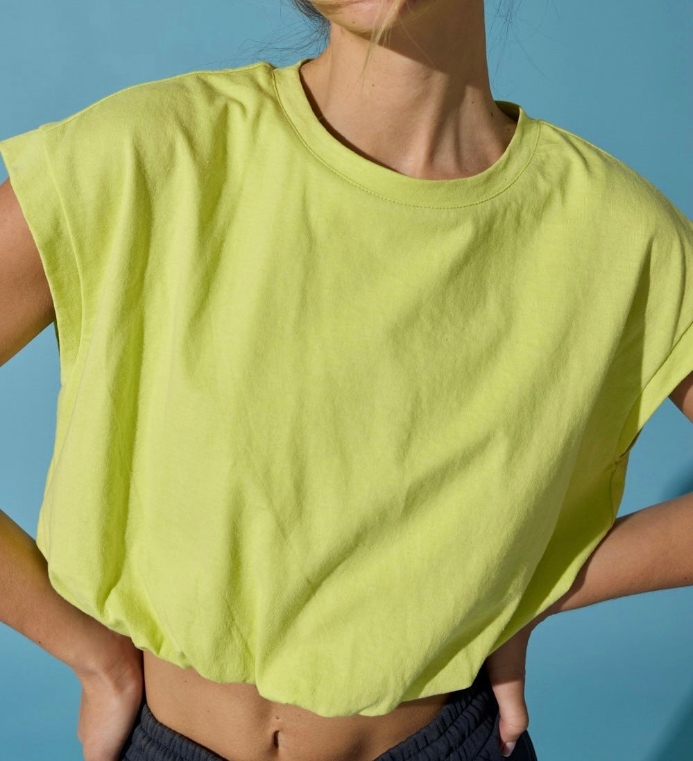 Everyday Ease Cropped Tee