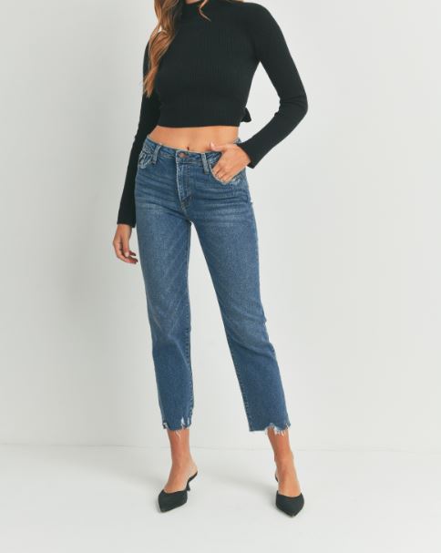 High Rise Vintage Straight Jean