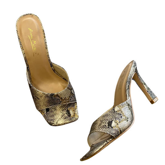 Gold Snake Heel